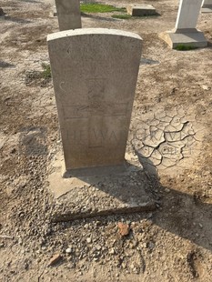 BAGHDAD (NORTH GATE) WAR CEMETERY - HAZELTON, V